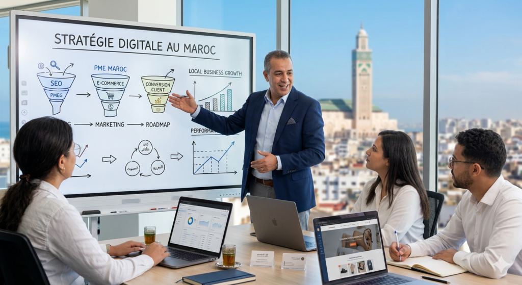 consultant digital au Maroc