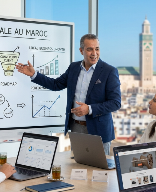 consultant digital au Maroc